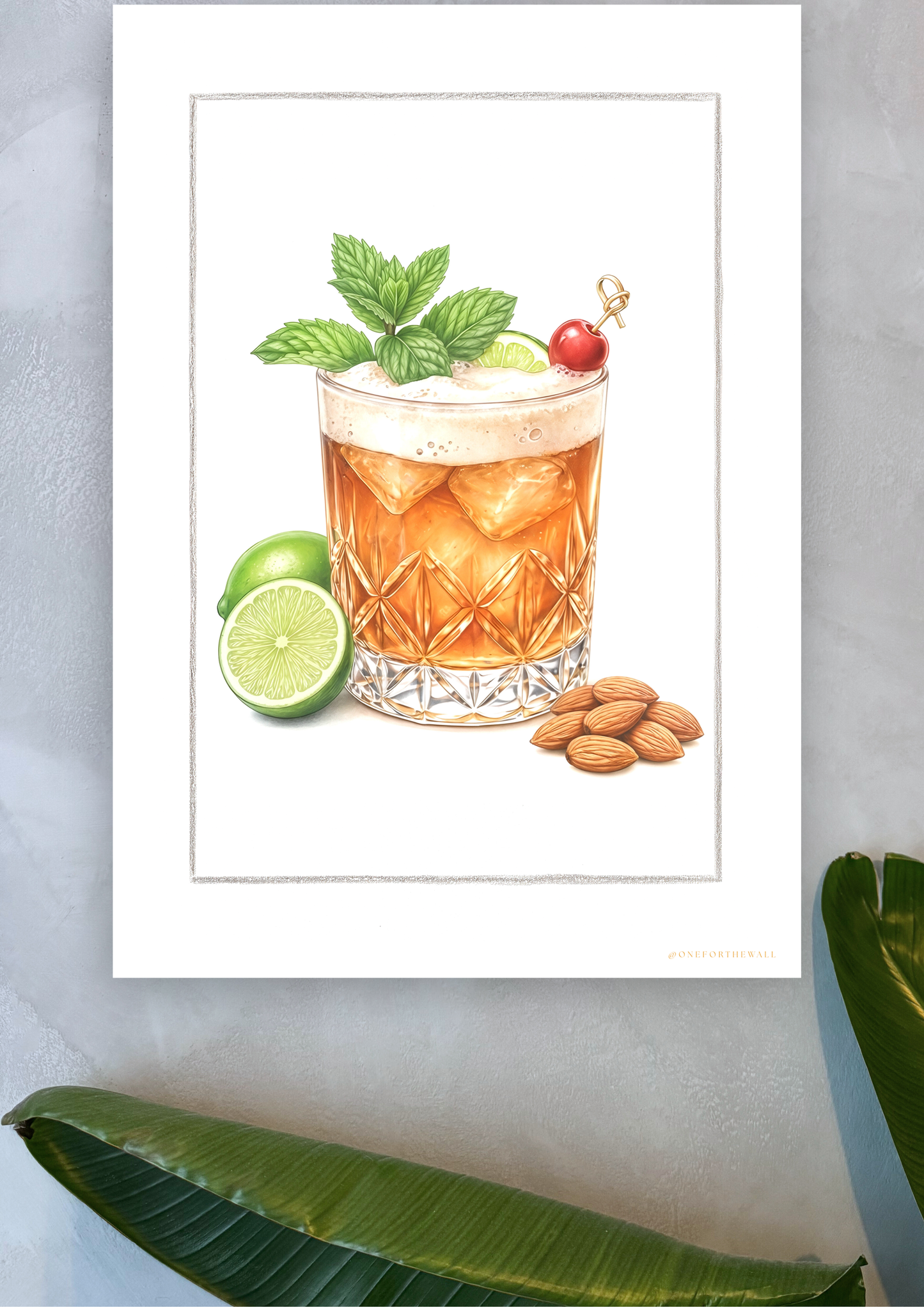 Amaretto Sour - Art Print