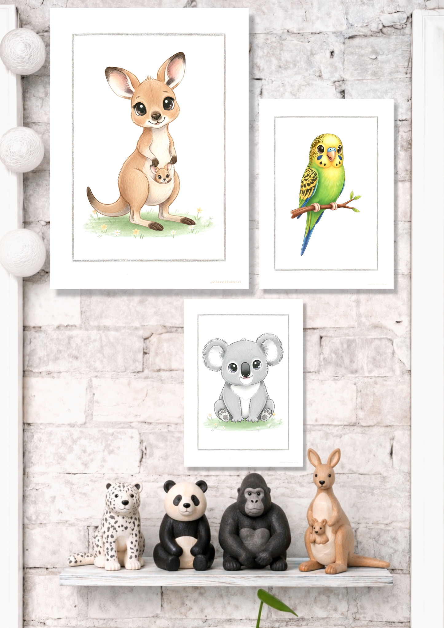 Little Kangaroo - Art Print