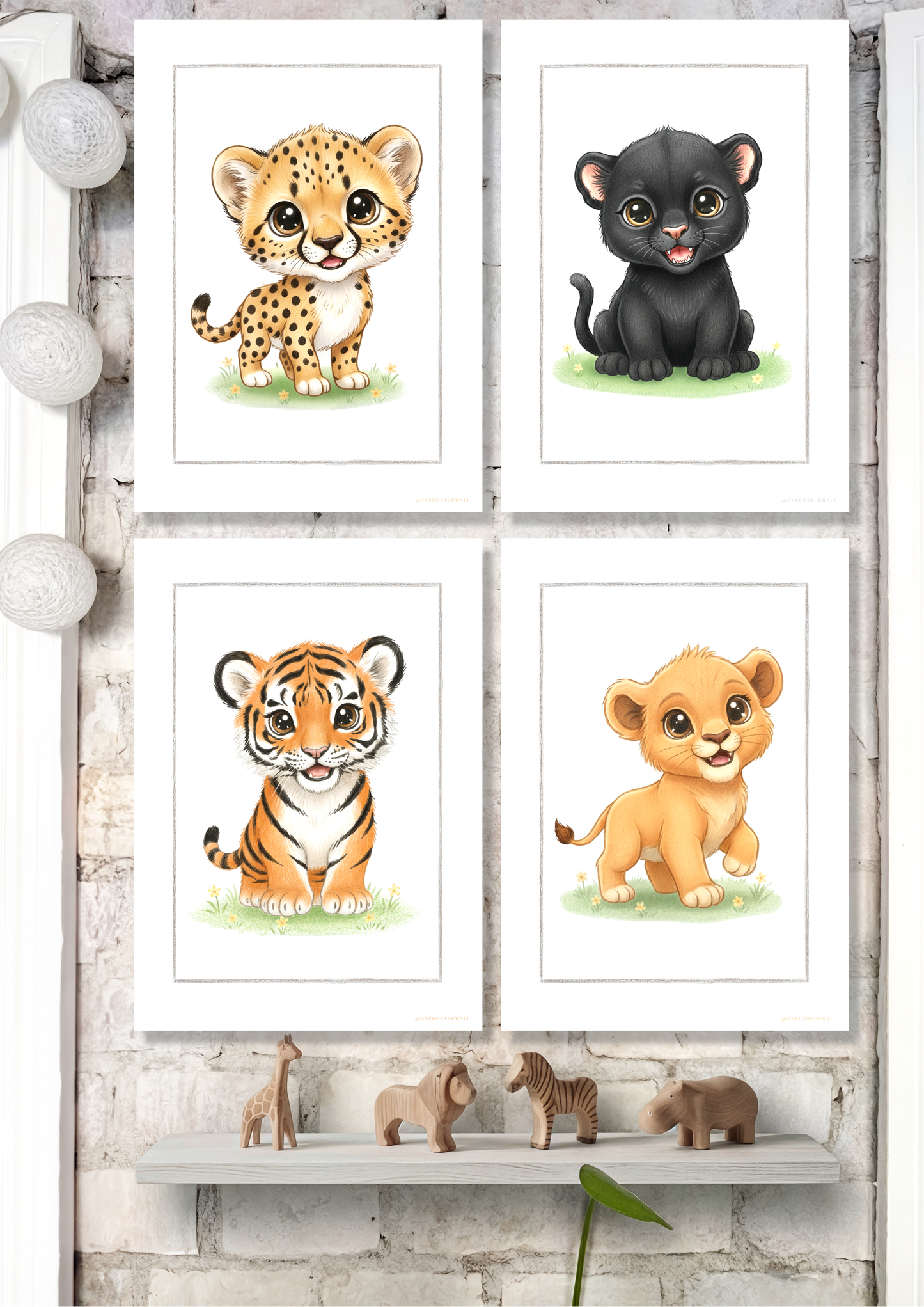 Little Cheetah - Art Print