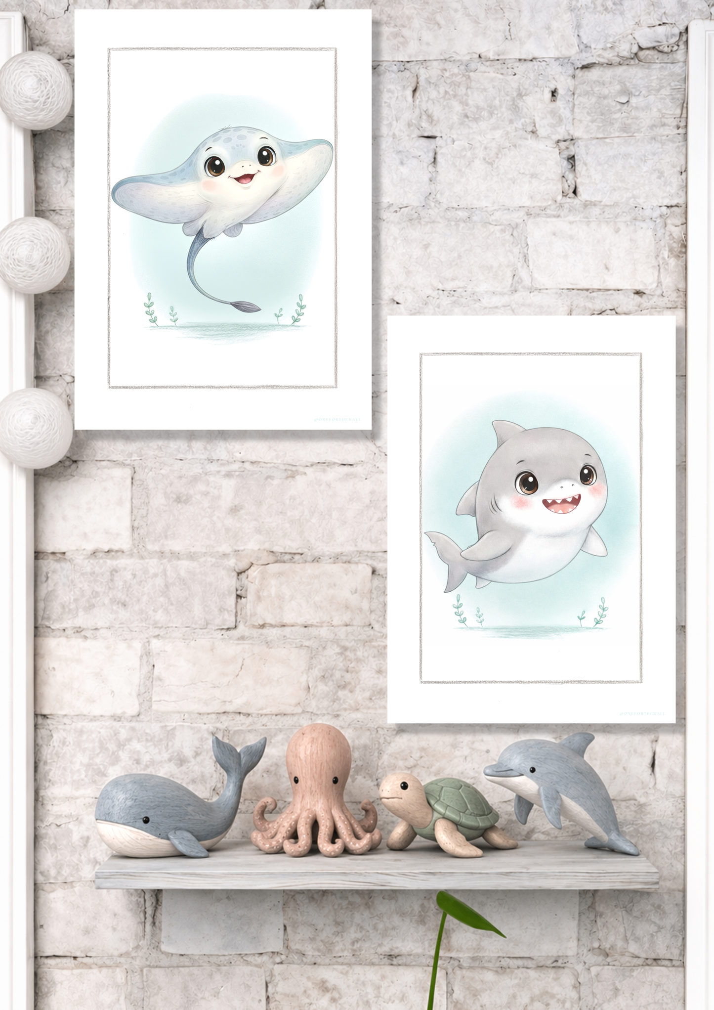 Little Stingray - Art Print