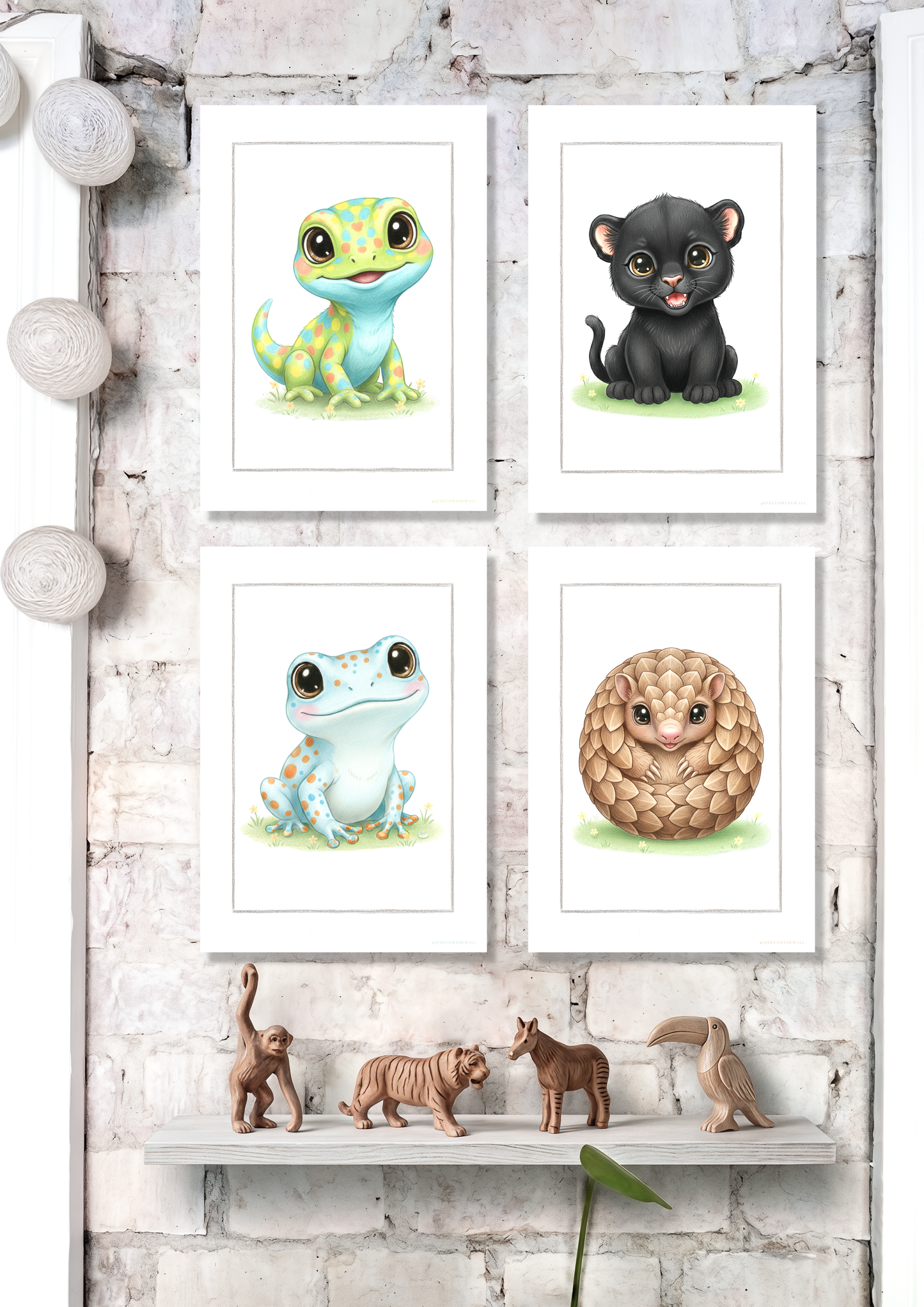Little Iguana - Art Print