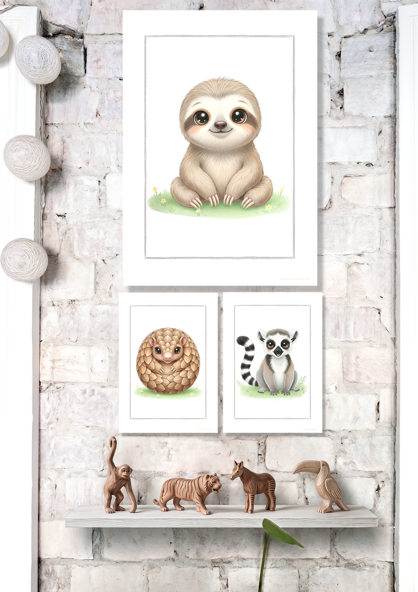Little Sloth - Art Print