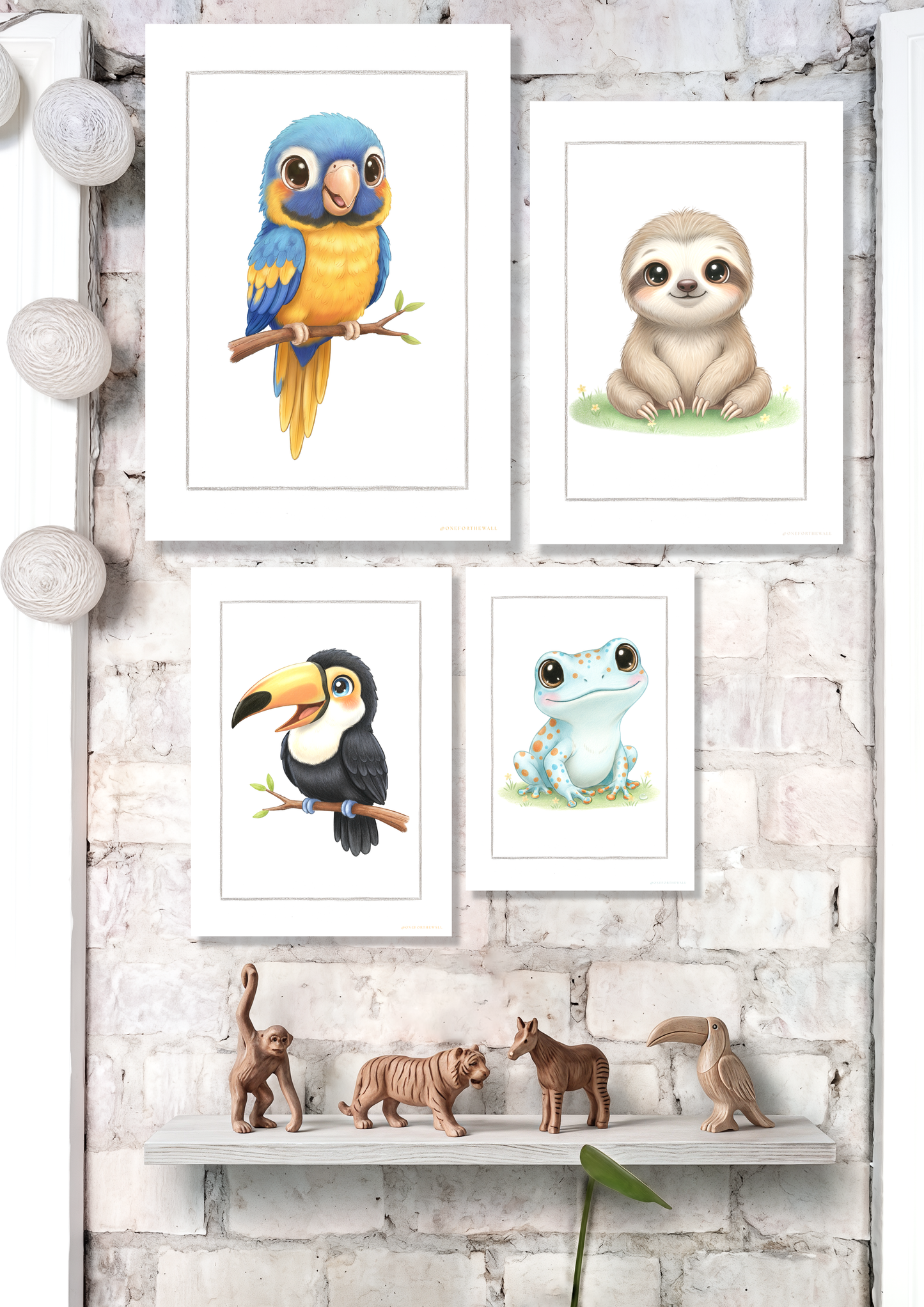 Little Parrot - Art Print