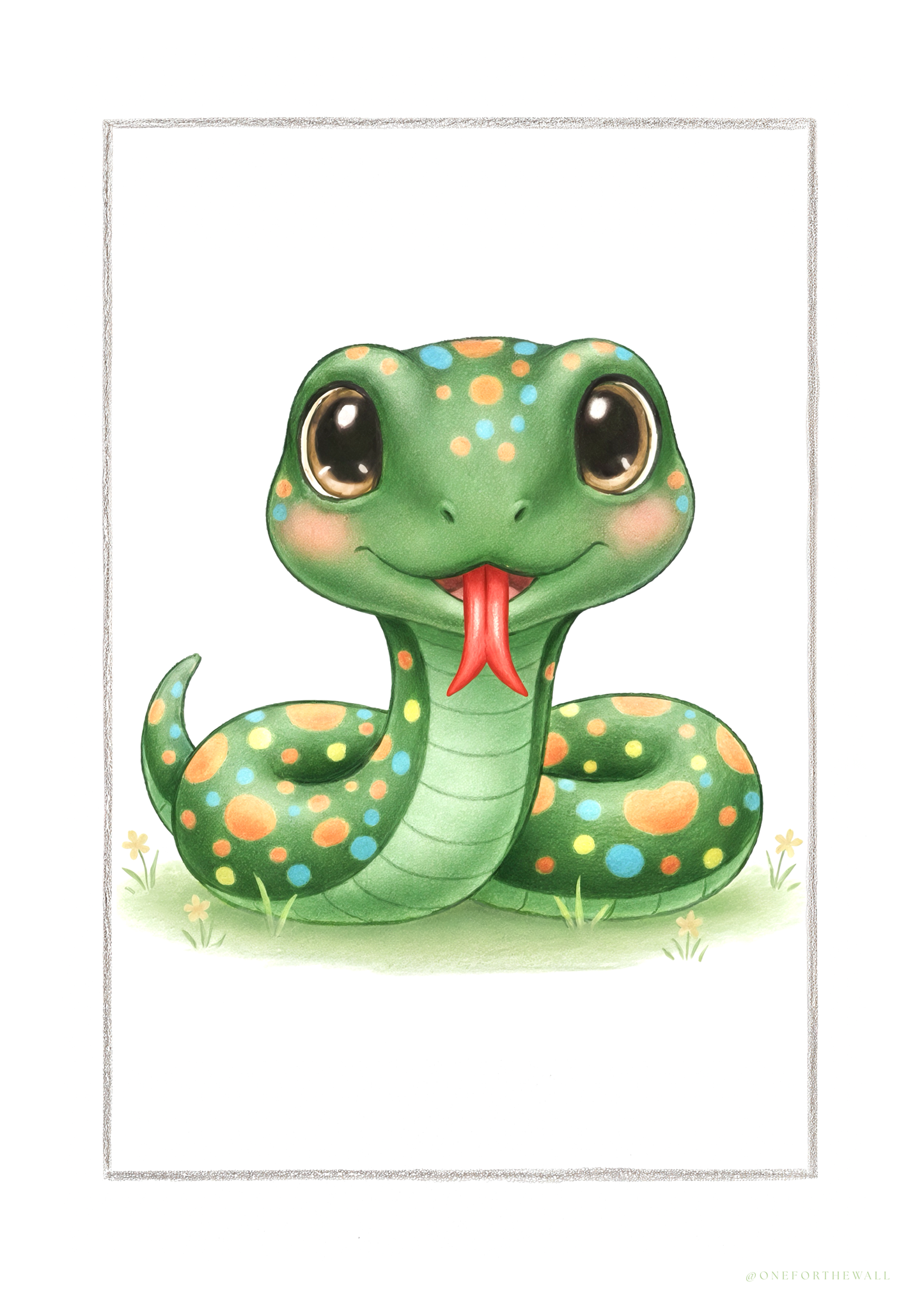 Little Snake - Art Print