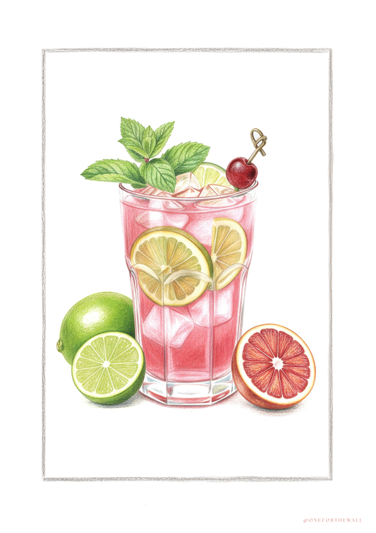 Bloody Pink - Art Print