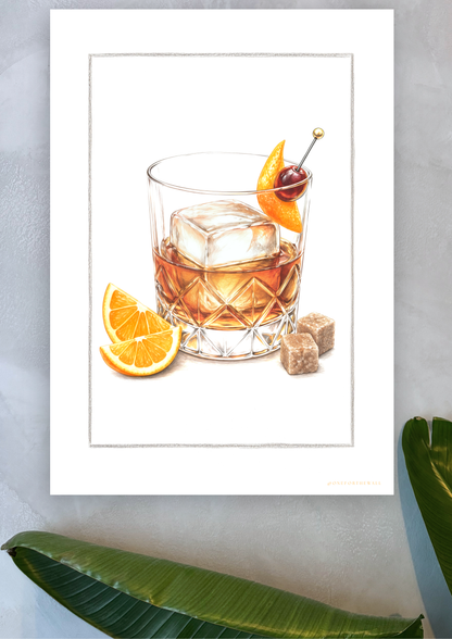 Old Fashioned - Art Print
