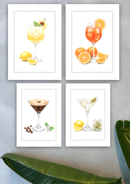 Limoncello Spritz - Art Print