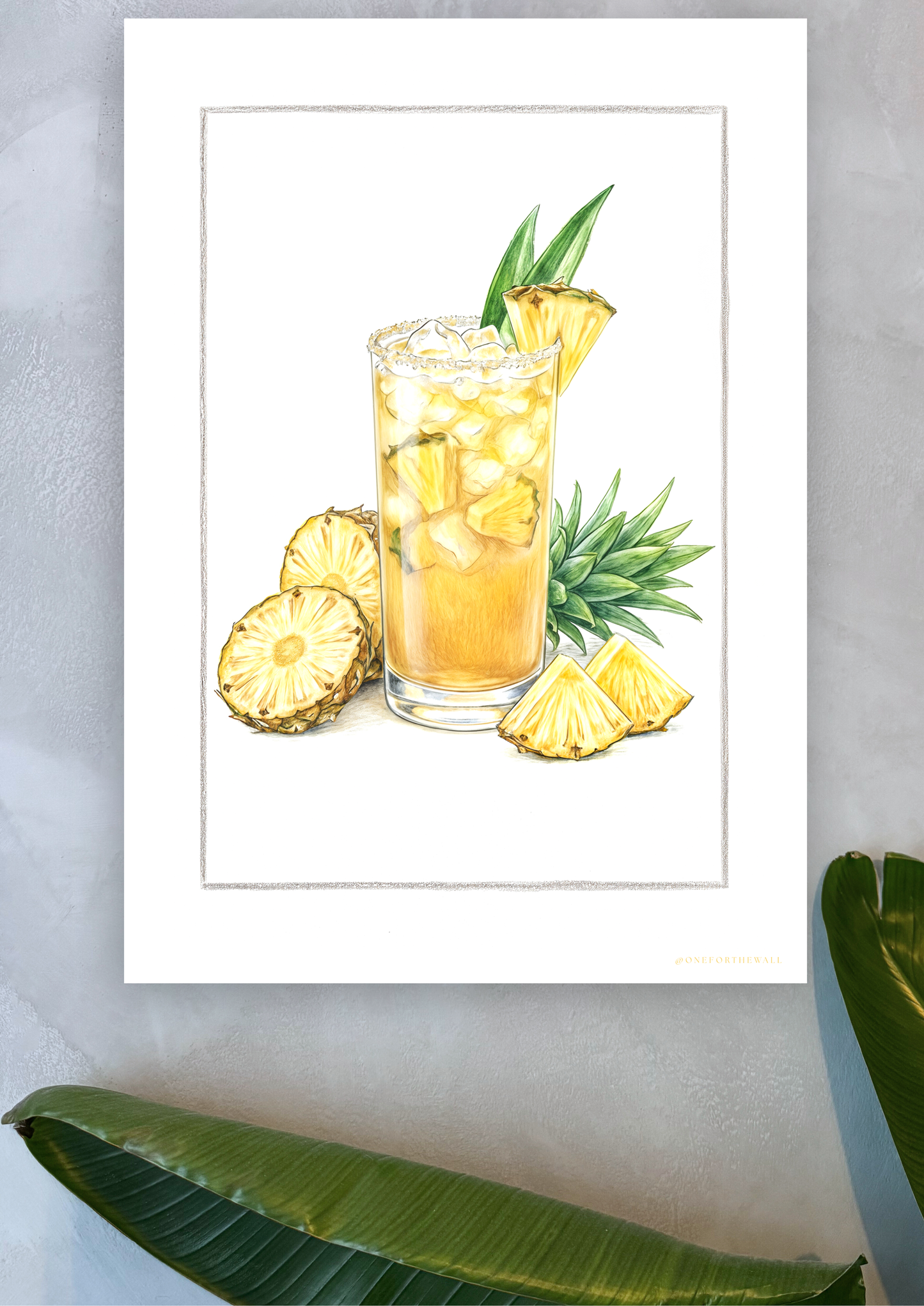 Pineapple Smash - Art Print