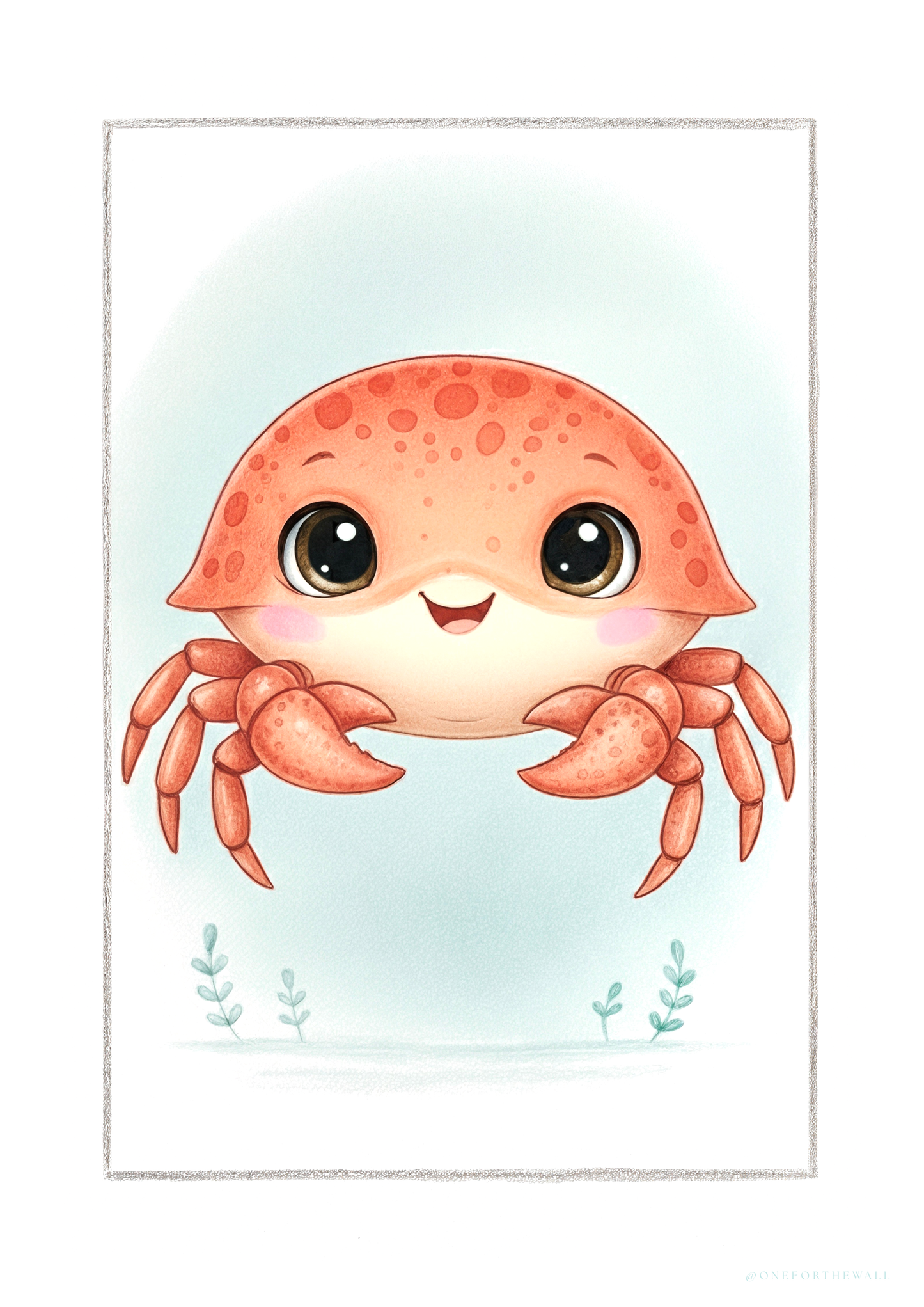 Little Crab - Art Print