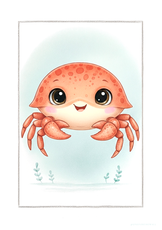 Little Crab - Art Print
