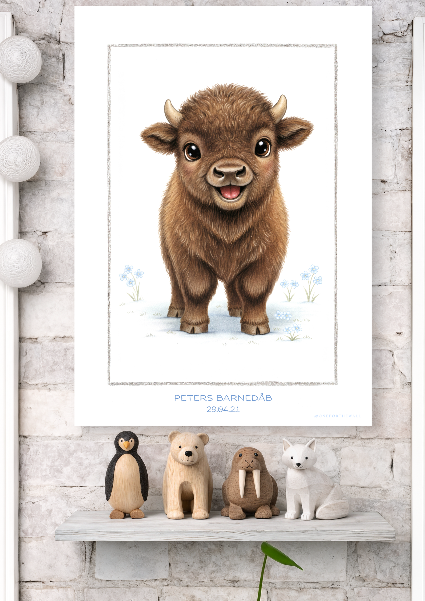 Little Muskox - Art Print