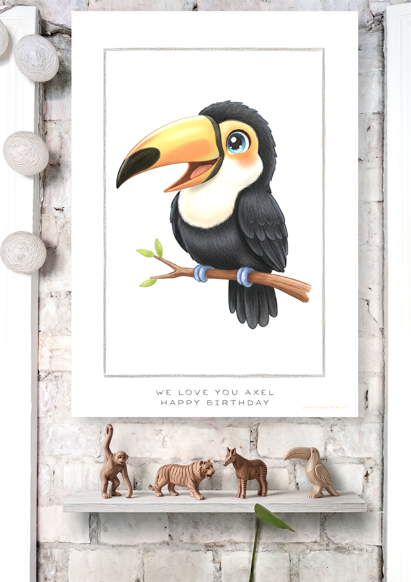 Little Toucan - Art Print