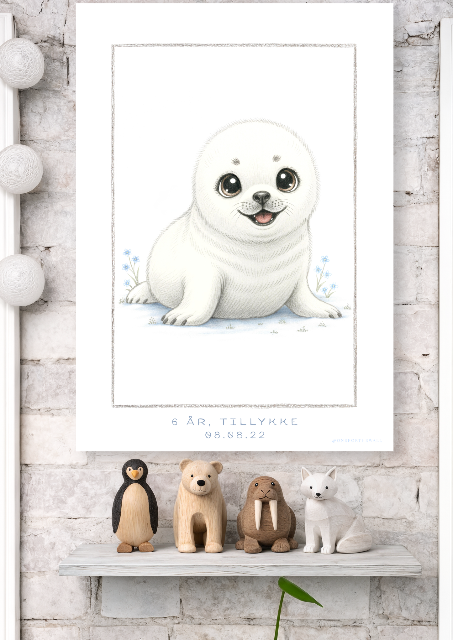 Little Seal - Art Print