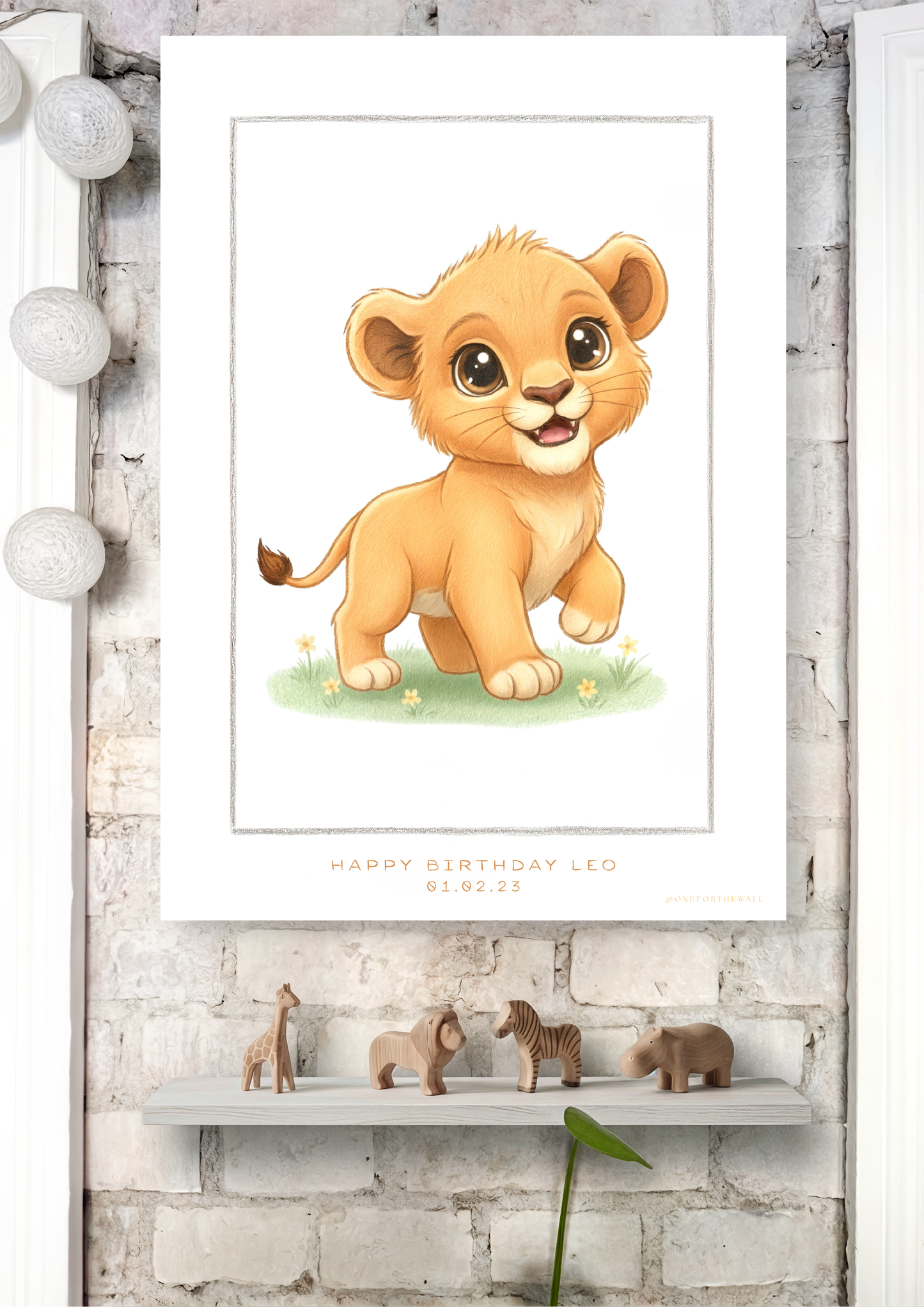 Little Lion - Art Print