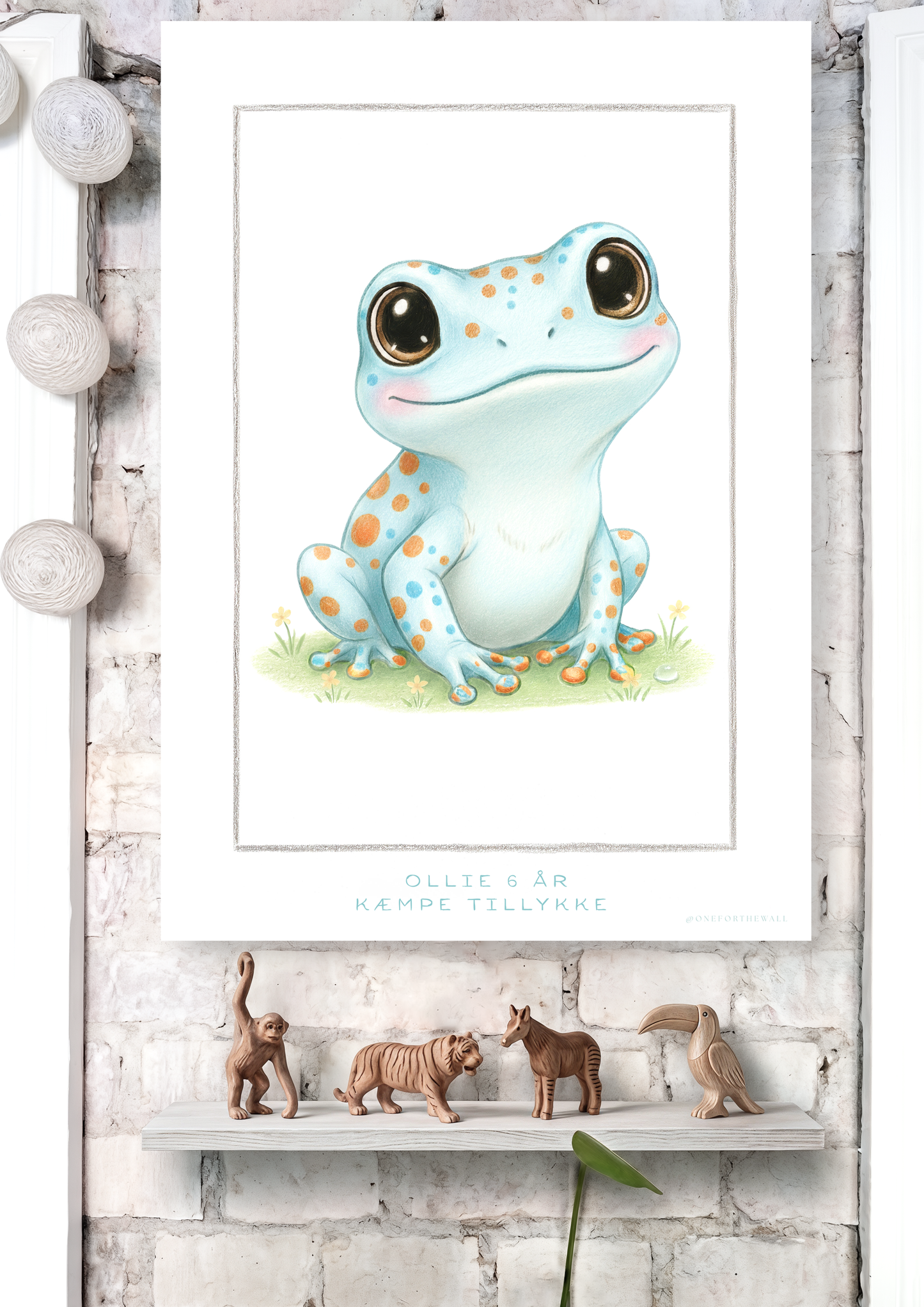 Little Frog - Art Print