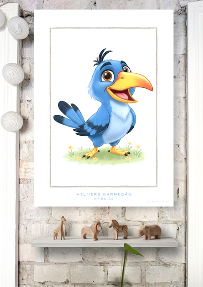Little Hornbill - Art Print