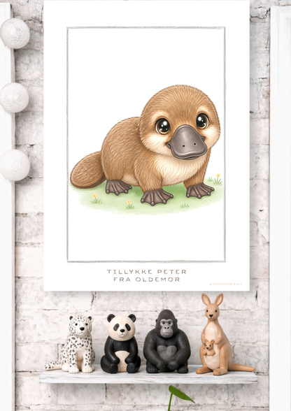 Little Platapus - Art Print