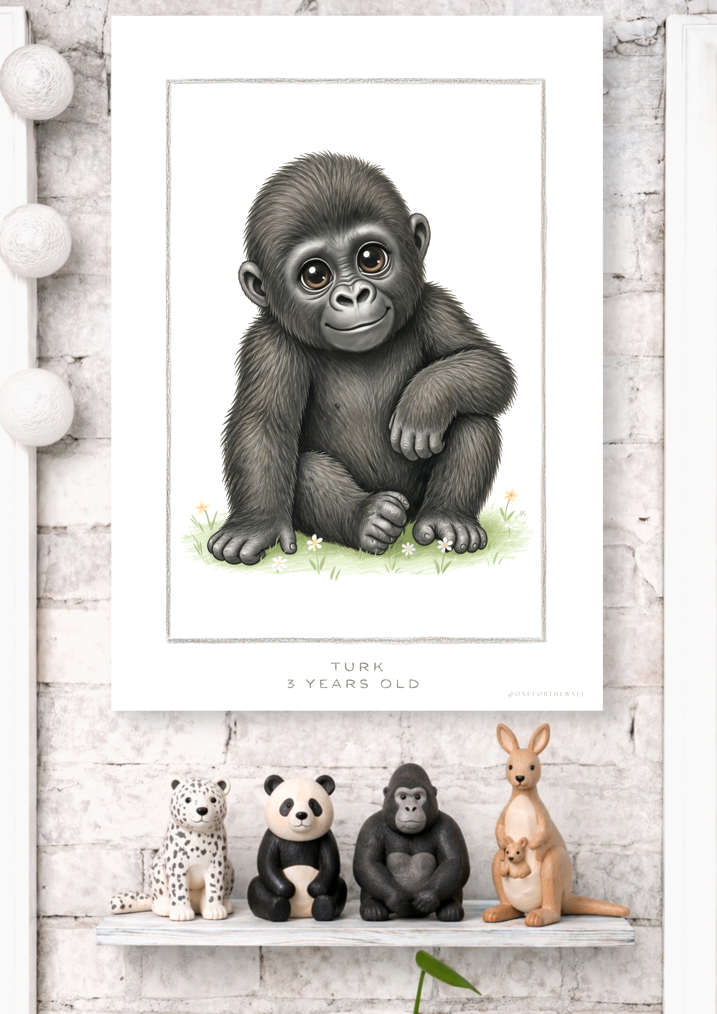 Little Gorilla - Art Print