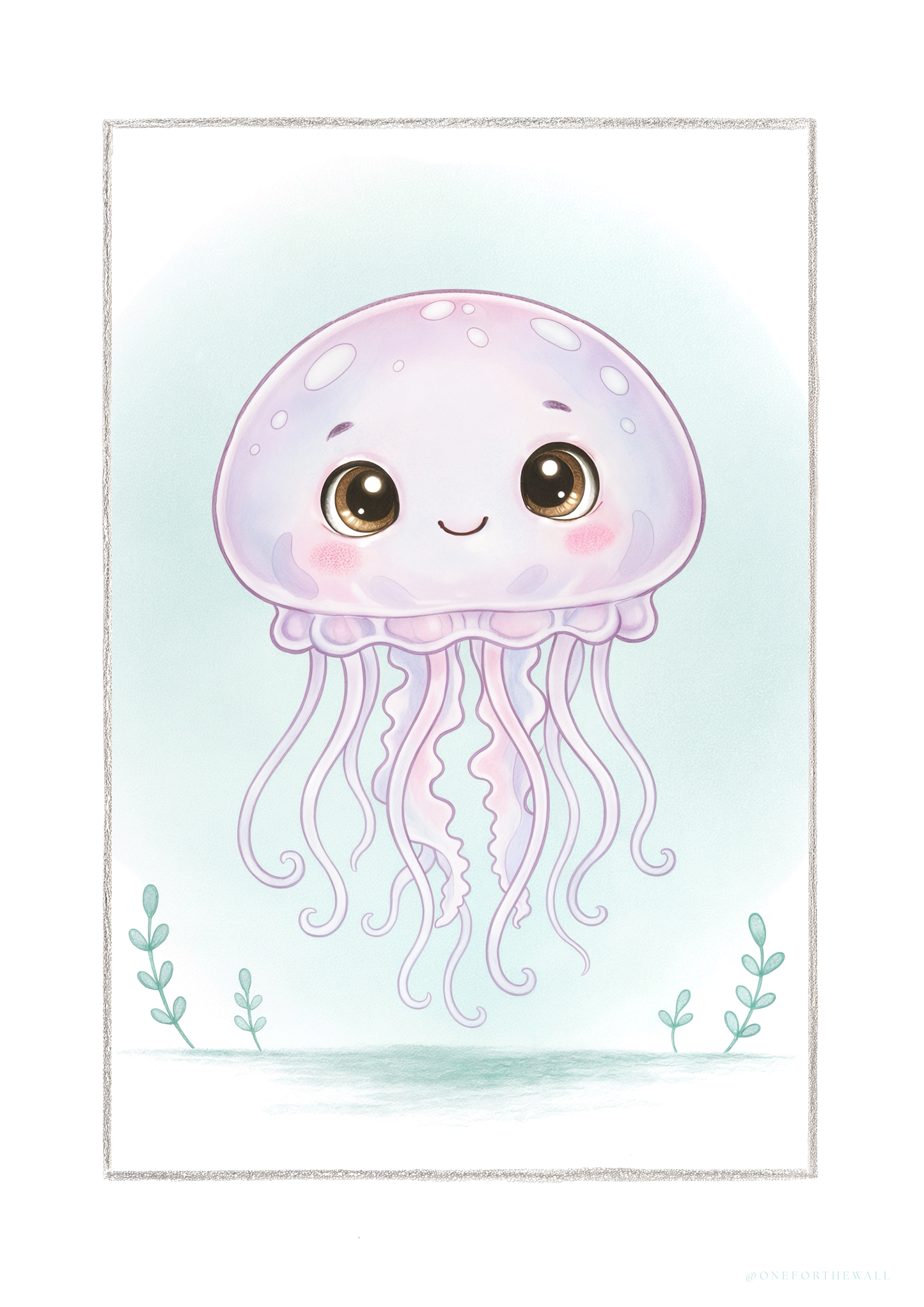 Little Jellyfish - Art Print