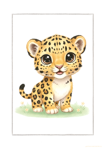 Little Jaguar - Art Print