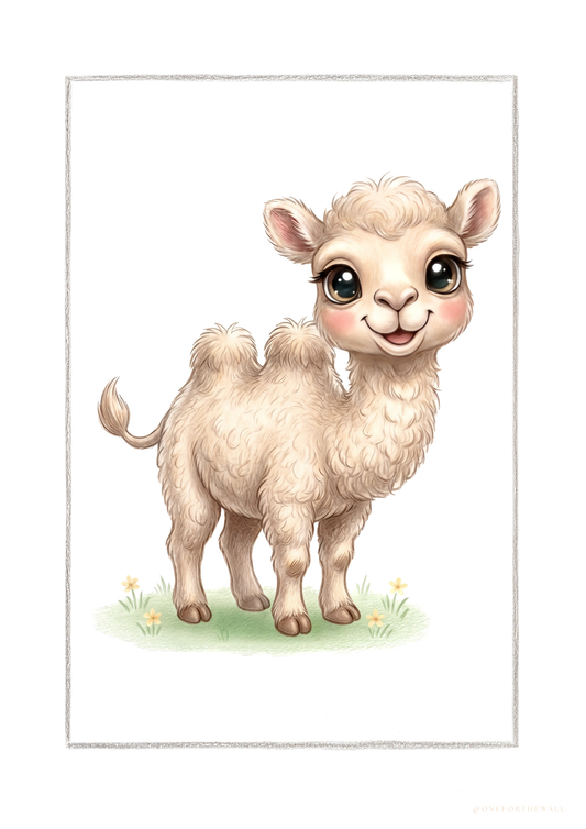 Little Camel - Art Print