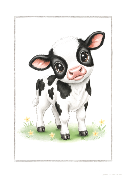 Little Cow - Art Print