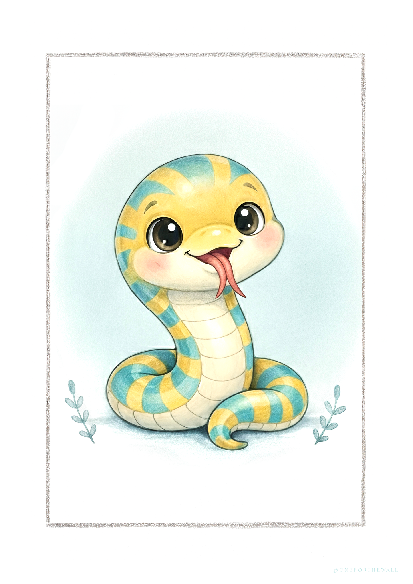 Little Moray Eel - Art Print