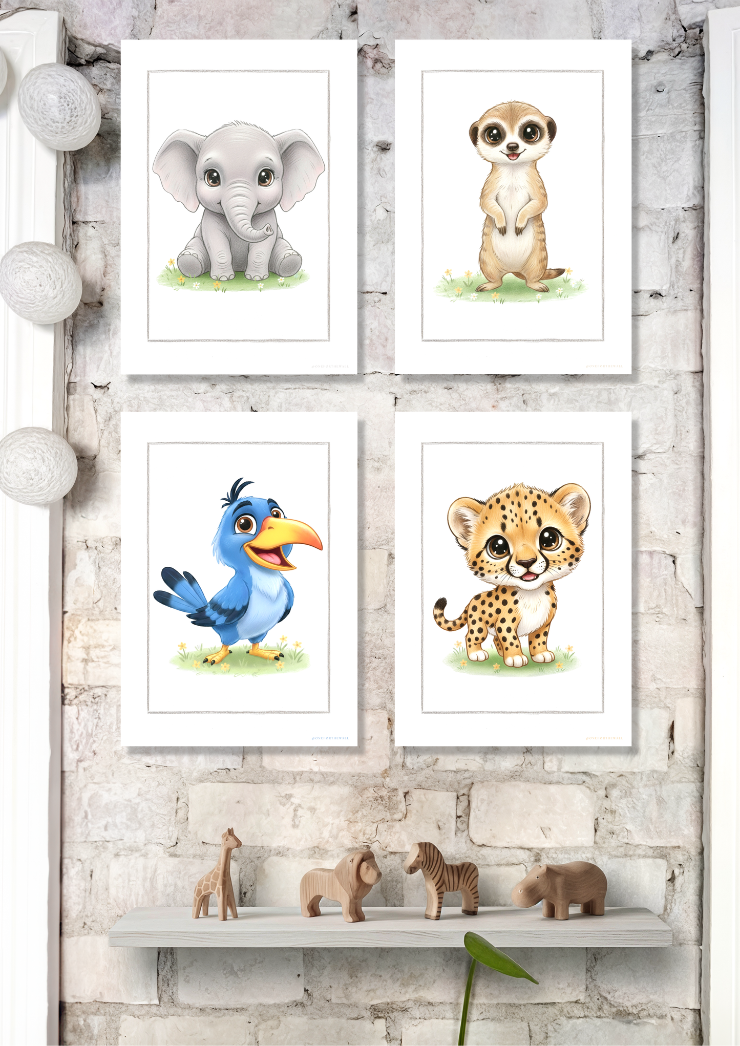 Little Elephant - Art Print