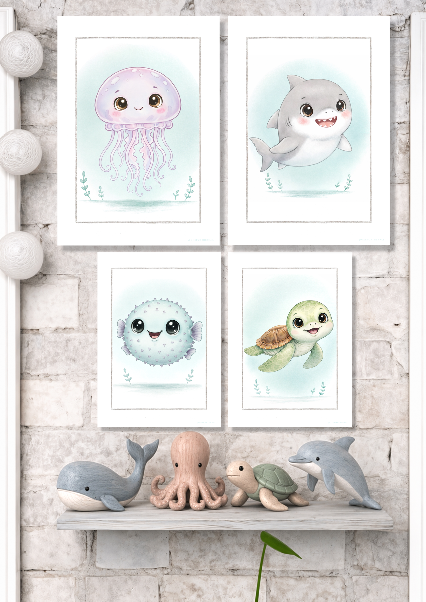Little Jellyfish - Art Print