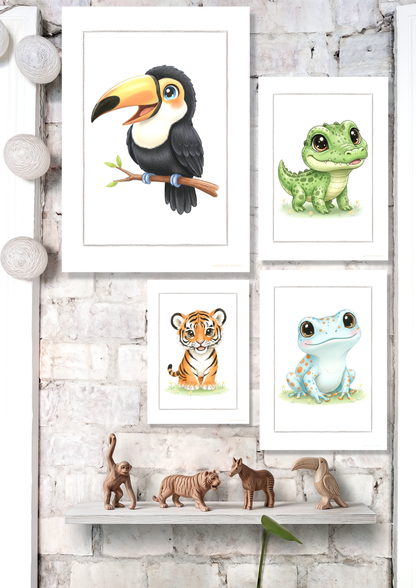 Little Toucan - Art Print