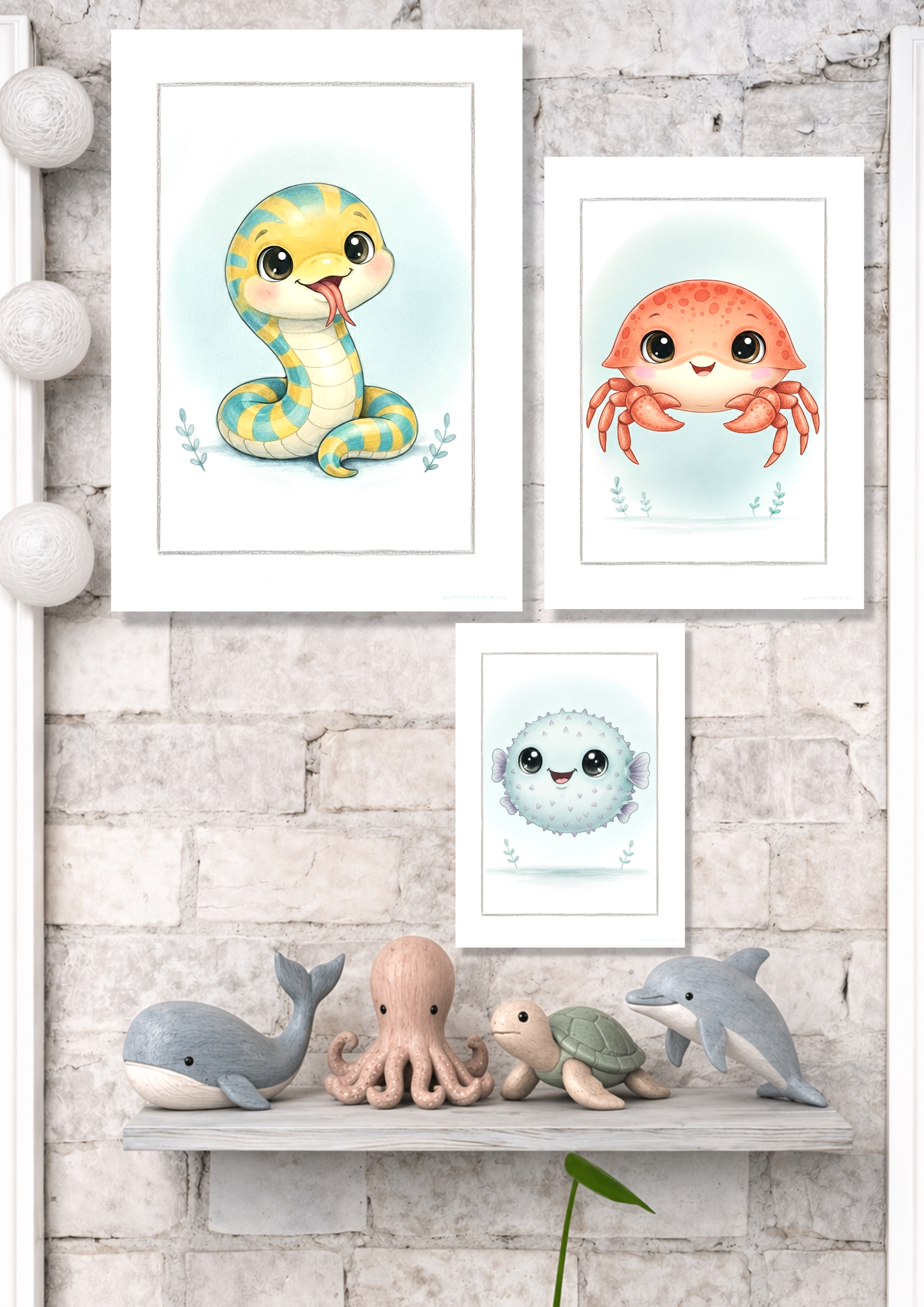 Little Moray Eel - Art Print