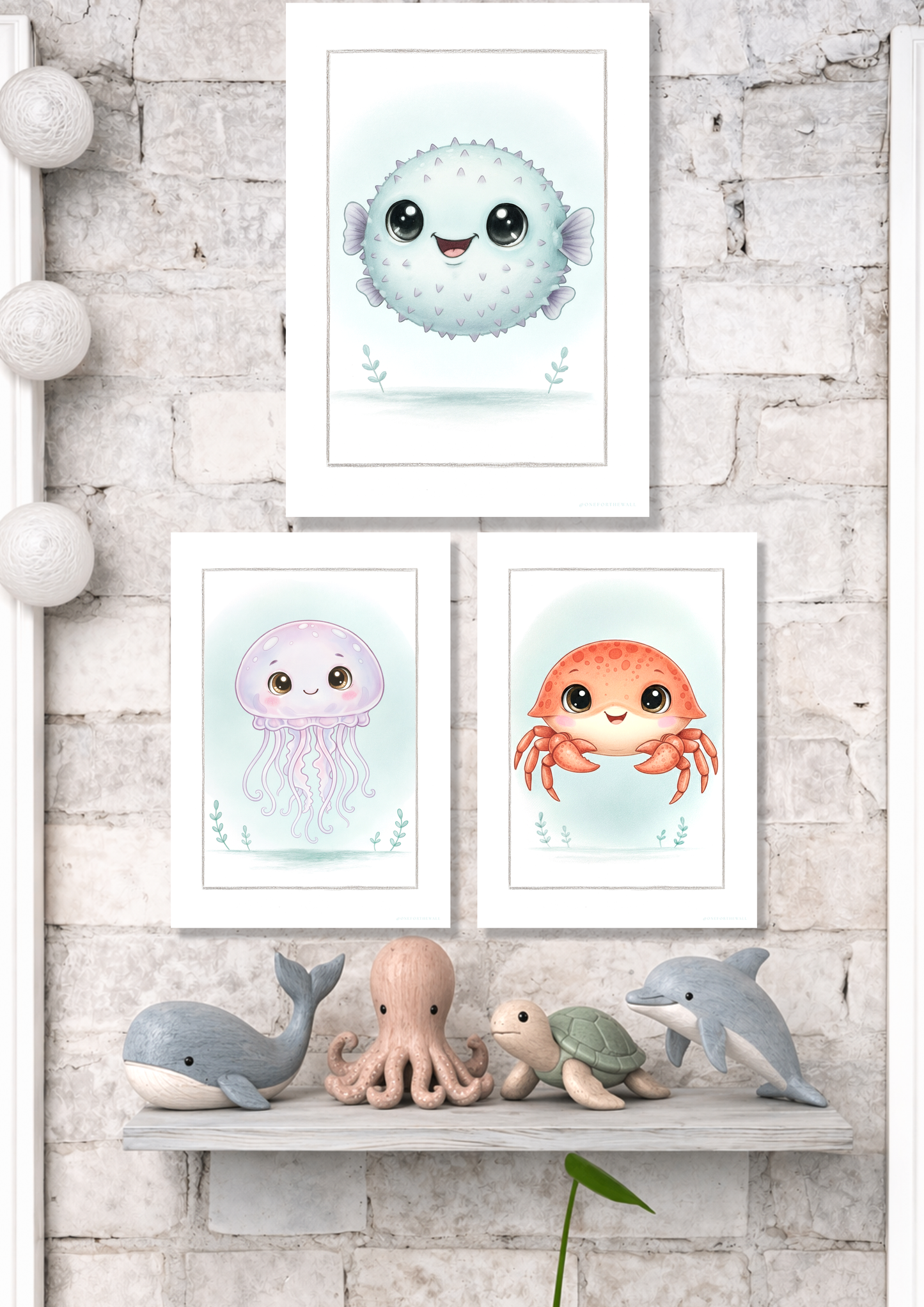 Little Puffer - Art Print