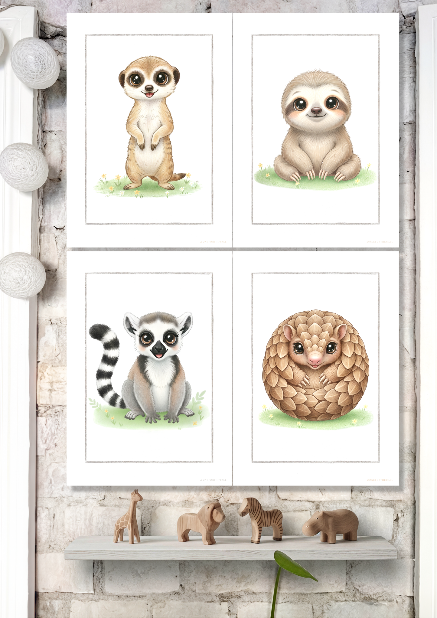 Little Meerkat - Art Print