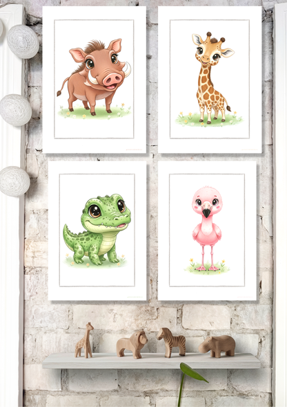 Little Warthog - Art Print
