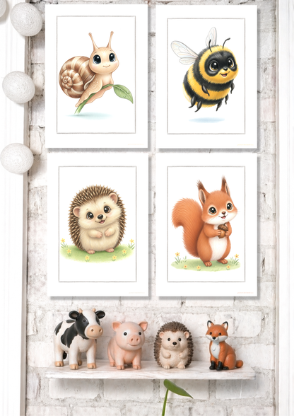 Little Snail - Art Print