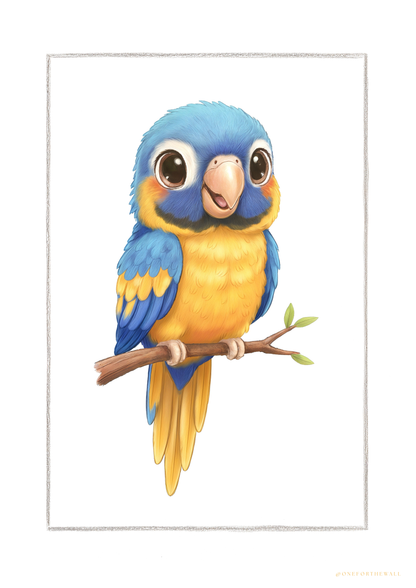 Little Parrot - Art Print