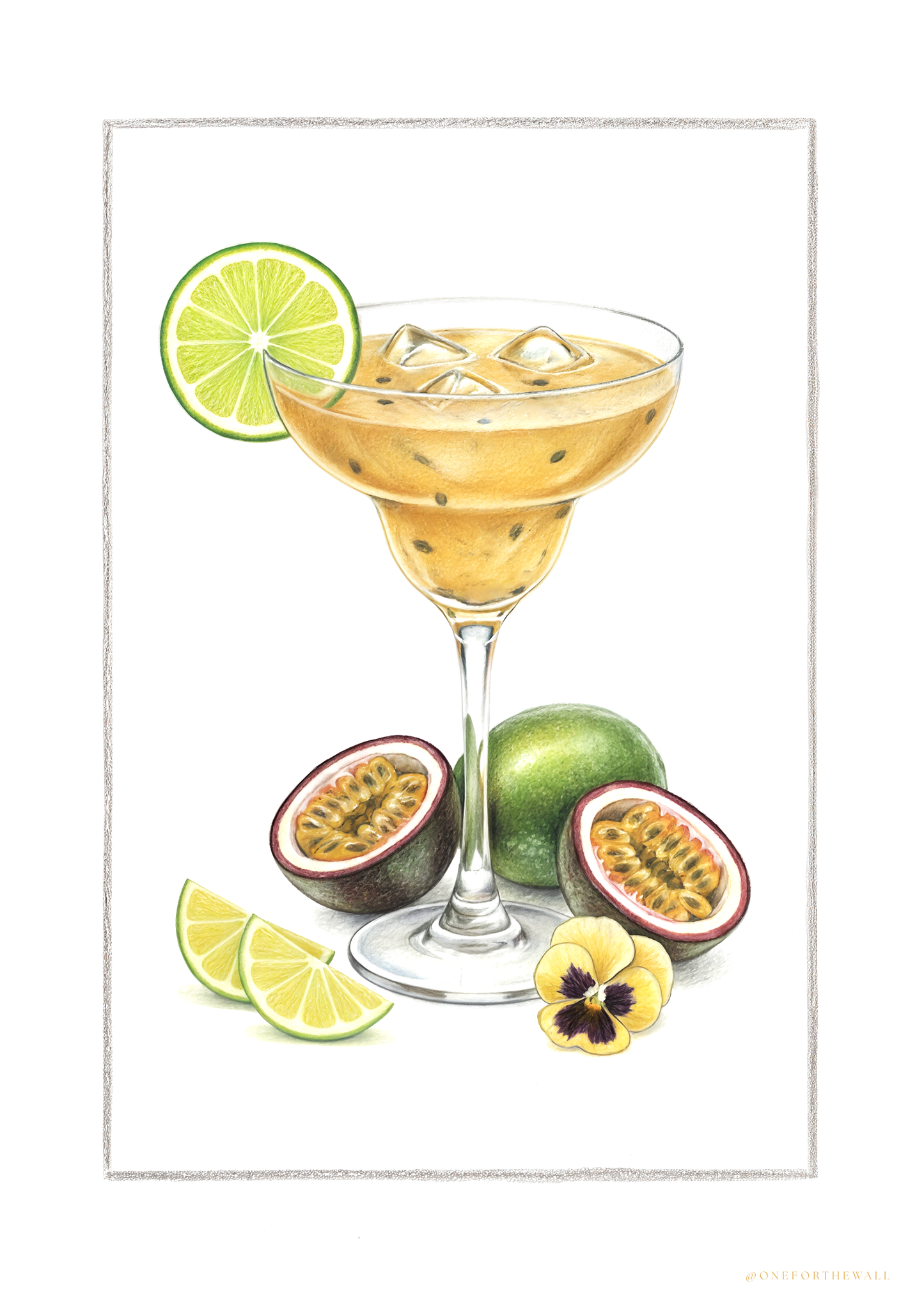 Passion Martini - Art Print