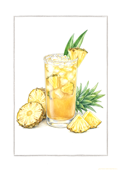 Pineapple Smash - Art Print