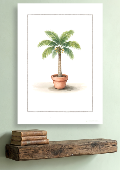Palm tree - Art Print