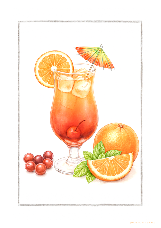 Tequila Sunrise - Art Print